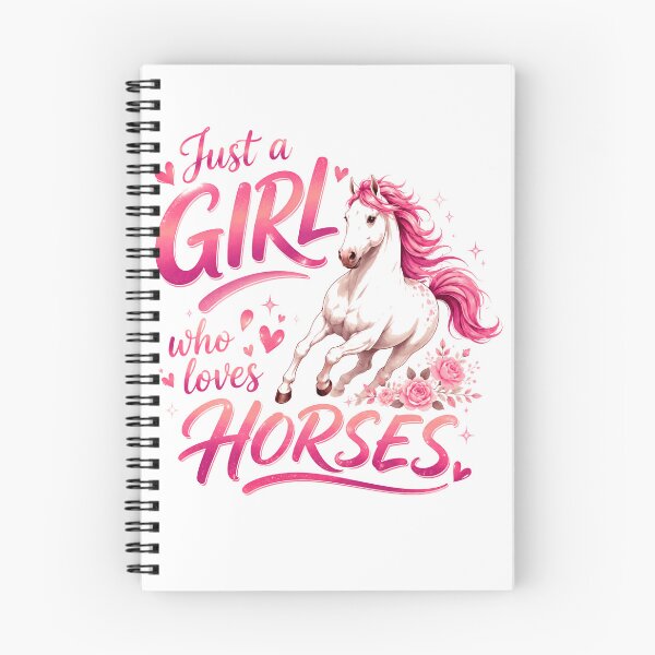 Item preview, Just A Girl Who Loves Horses Equestrian Rider Lover designed and sold by JonesFlora2025.