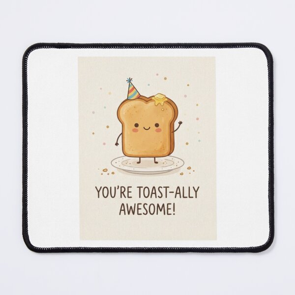 Item preview, Toast Birthday cute kawaii meme gift balloons memes designed and sold by CheeseBlueprint.