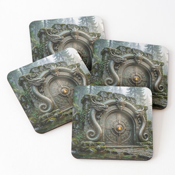 Item preview, Gothic Dragon Gate Haunted Forest Portal designed and sold by dougkeder.