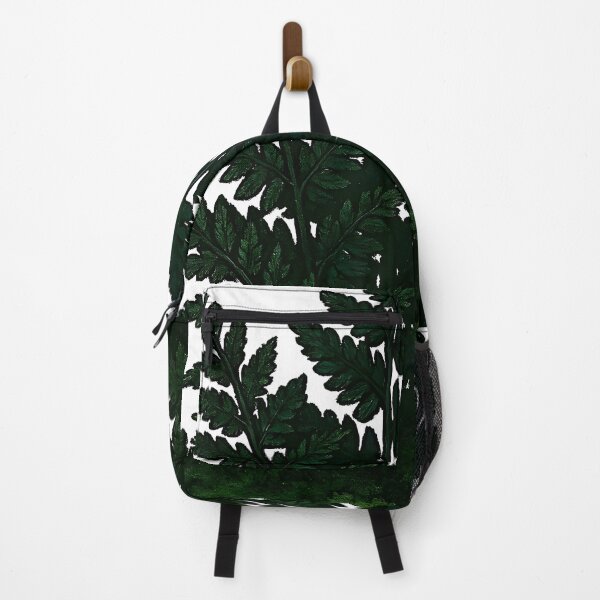 Item preview, Ancient Fern Grotto Dark Green Anime Botanical Sticker designed and sold by Dhenin Studio.