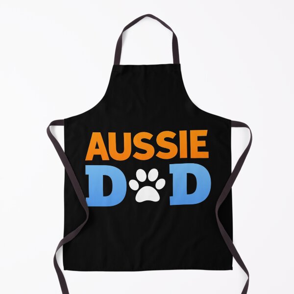 Item preview, Vintage Australian Dad Paw Print Aussie Shepherd Gift Design designed and sold by GiaoCalonas.