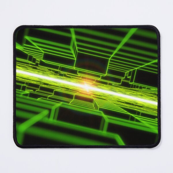 Item preview, Green Horizontal Parallel Blocks Swinging R2 designed and sold by Electric Shock!! Design.