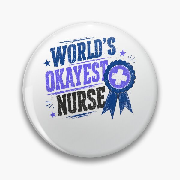 Item preview, World's Okayest Nurse Professional Healthcare Worker designed and sold by JonesFlora2025.