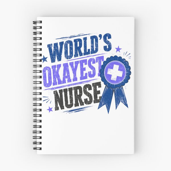 Item preview, World's Okayest Nurse Professional Healthcare Worker designed and sold by JonesFlora2025.