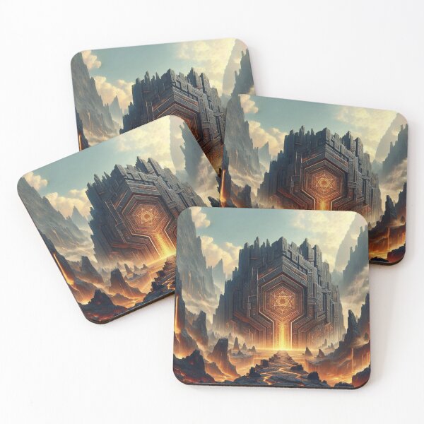 Item preview, Dwarven Forge Gate Volcanic Magma Portal designed and sold by dougkeder.