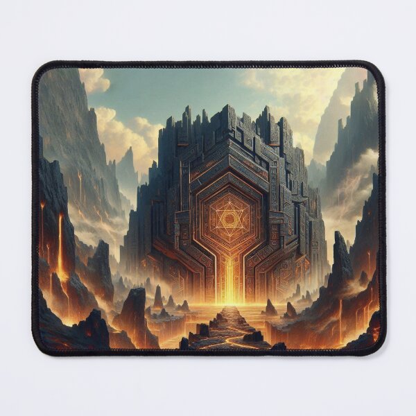 Item preview, Dwarven Forge Gate Volcanic Magma Portal designed and sold by dougkeder.