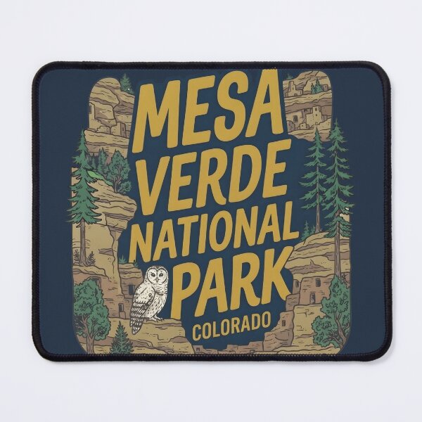 Item preview, Mesa Verde National Park Colorado Landscape designed and sold by HowToCanadian.