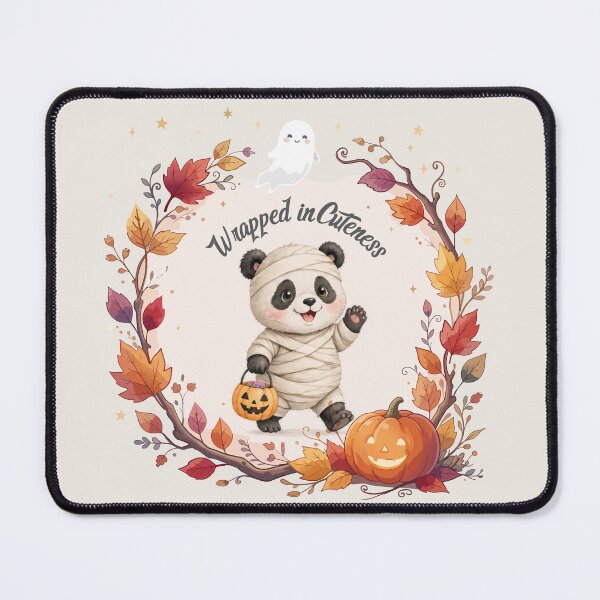 Item preview, Wrapped in Cuteness | Cute Halloween Panda Watercolor | Preschool Halloween Costume | Spooky & Sweet designed and sold by Wintorque.