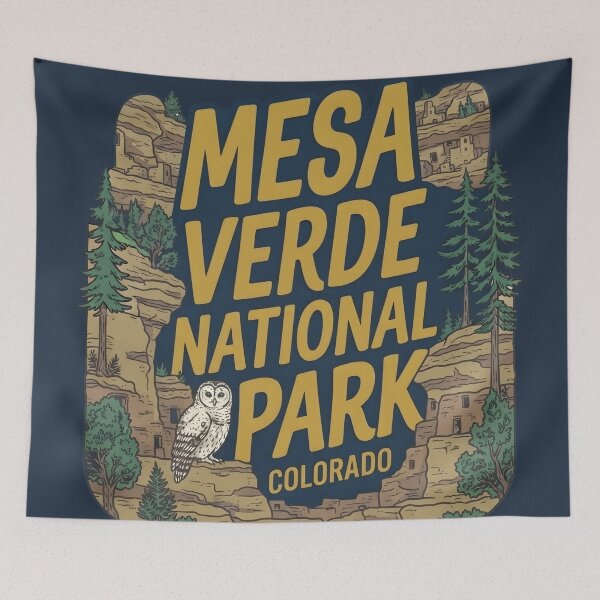 Item preview, Mesa Verde National Park Colorado Landscape  designed and sold by HowToCanadian.