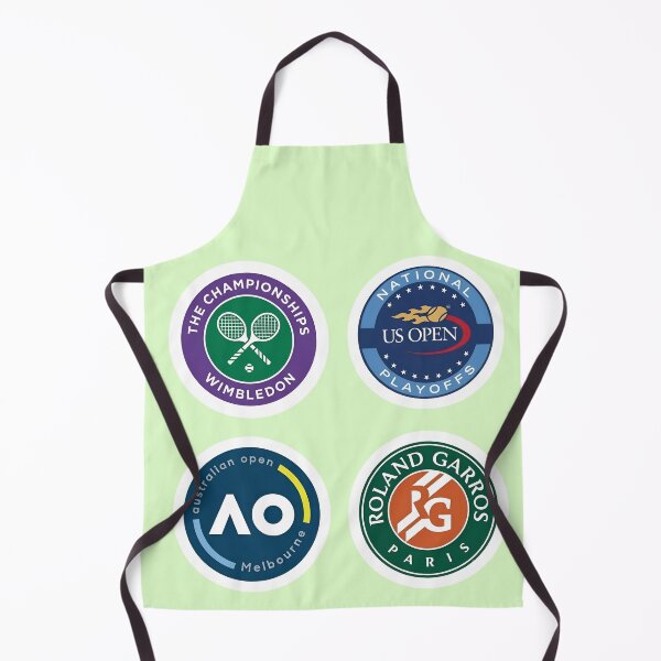 Item preview, Grand Slam Tennis tournaments logos designed and sold by Abeshinobi.