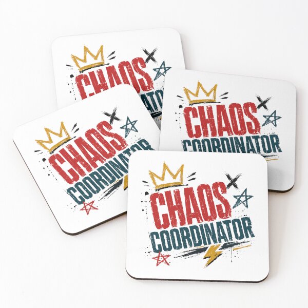 Item preview, Chaos Coordinator Mom Teacher Manager Funny Professional designed and sold by JonesFlora2025.