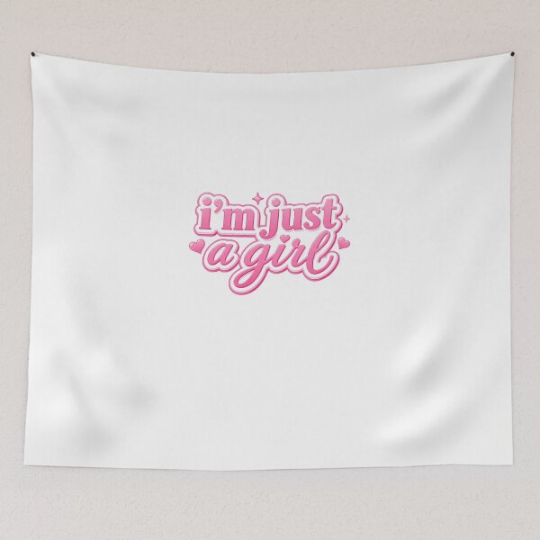 Item preview, I'm Just A Girl Female Identity Quote For Women And Teens designed and sold by JonesFlora2025.