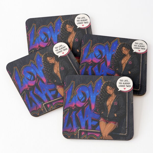 Item preview, Too Late, You Already Looked Twice designed and sold by  CrimsonBloomSyndicate .