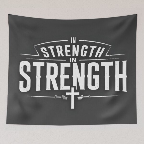 Item preview, In His Strength  designed and sold by PeacefulD-signs.