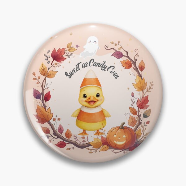 Item preview, Sweet as Candy Corn | Cute Halloween Duck Watercolor | Preschool Halloween Costume | Spooky & Sweet designed and sold by Wintorque.