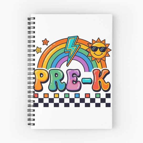 Item preview, Groovy Pre-K Retro Rainbow Back To School Cute designed and sold by raedattia.