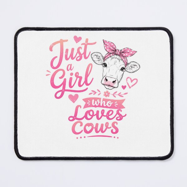 Item preview, Just A Girl Who Loves Cows Farm Animal Lover Country Woman designed and sold by JonesFlora2025.
