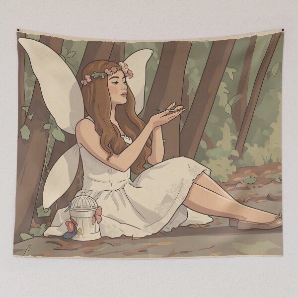 Item preview, Dragonfly Fairy designed and sold by tomorrowsart.
