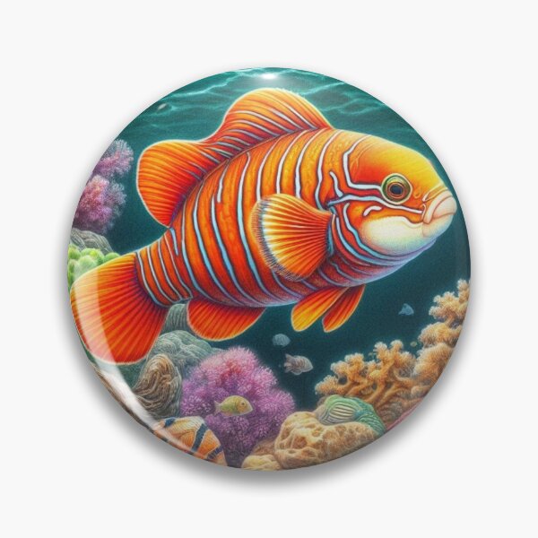 Item preview, Mandarin fish designed and sold by ZeusGallery.