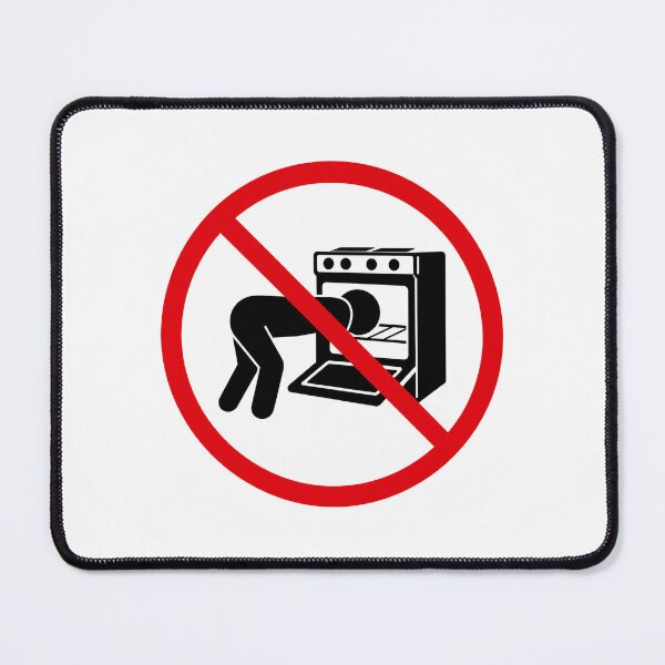 Item preview, Funny No Oven Diving Sign designed and sold by MonkiFlipp.