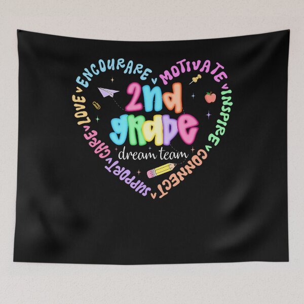 Item preview, Second Grade 2Nd Dream Team Back To School Teachers designed and sold by Apparel-Vortex.