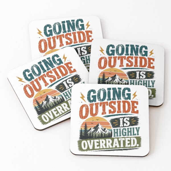 Item preview, Going Outside Is Highly Overrated Introvert Homebody Humor designed and sold by JonesFlora2025.