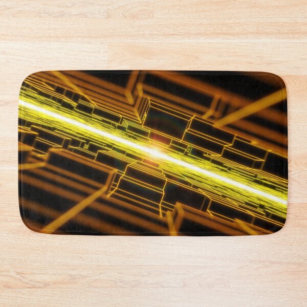 Item preview, Orange Horizontal Parallel Blocks Swinging designed and sold by Electric Shock!! Design.
