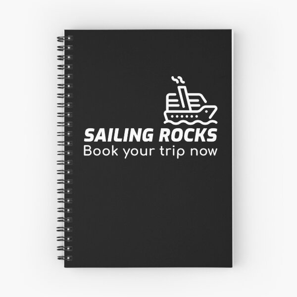 Item preview, Sailing Rocks – Book Your Trip designed and sold by Thorbjørn Lauritsen.