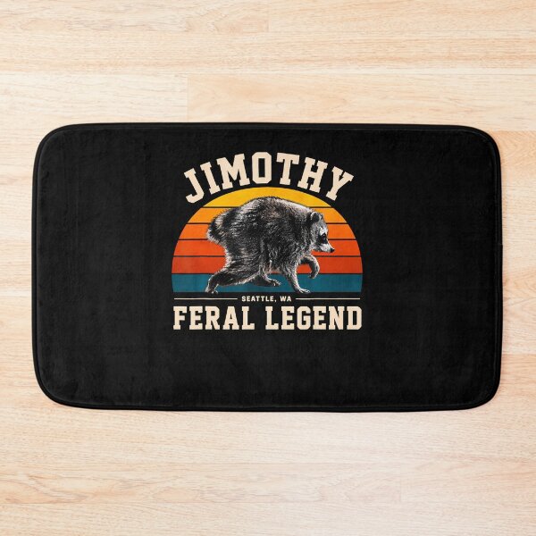 Item preview, Jimothy Raccoon Seattle Feral Legend Meme designed and sold by Apparel-Vortex.