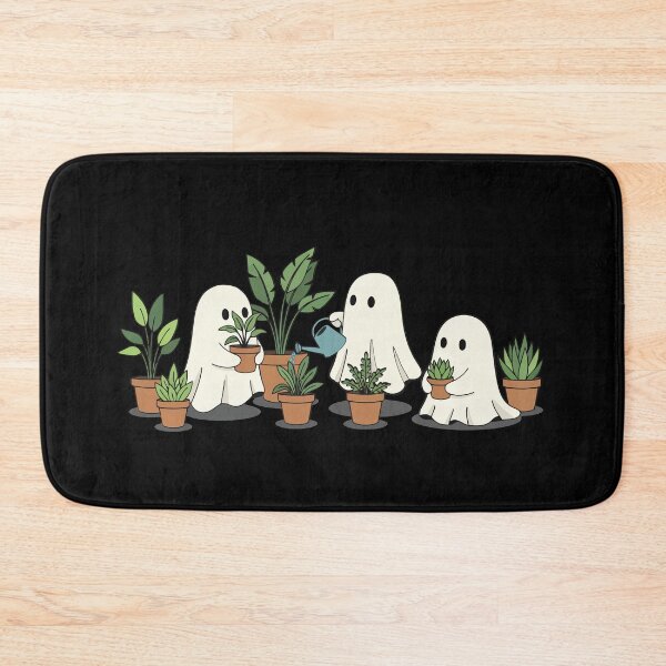 Item preview, Ghosts 002 - Cute Plant Loving Ghosts Gardening With Houseplants Together designed and sold by SkullTees.