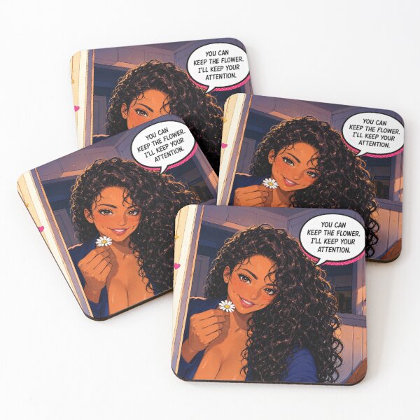Item preview, You Can Keep the Flower, I'll Keep Your Attention designed and sold by  CrimsonBloomSyndicate .