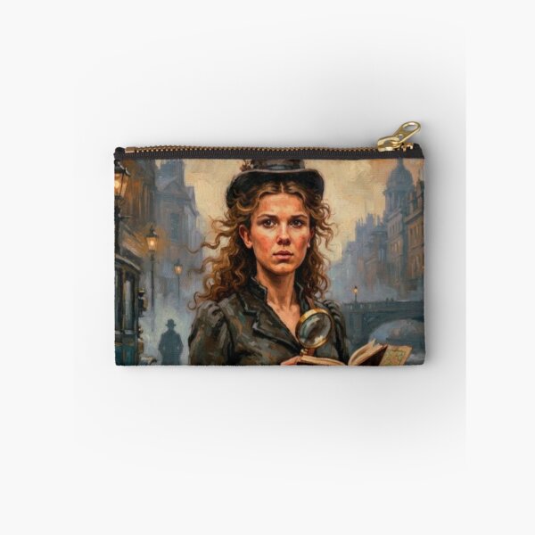 Item preview, Enola Holmes Mystery Fine Art Tribute designed and sold by Art's Diner.