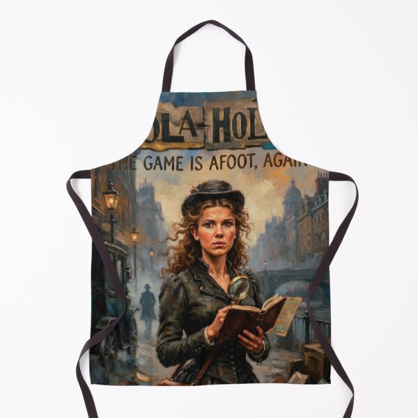 Item preview, Enola Holmes Mystery Fine Art Tribute designed and sold by Art's Diner.