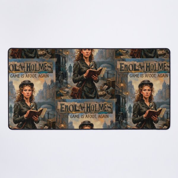 Item preview, Enola Holmes Mystery Fine Art Tribute designed and sold by Art's Diner.