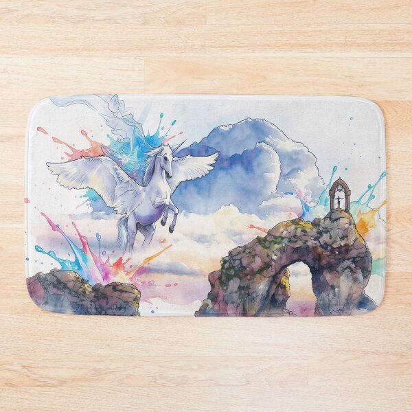 Artikelvorschau, Pegasus in Aquarell entworfen und verkauft von tomorrowsart.