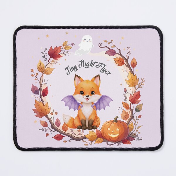 Item preview, Tiny Night Flyer | Cute Halloween Fox Watercolor | Preschool Halloween Costume | Spooky & Sweet designed and sold by Wintorque.