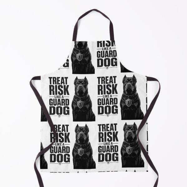 Item preview, Treat Risk Like a Guard Dog Trading Dog T Shirt designed and sold by PipForgeStudio .