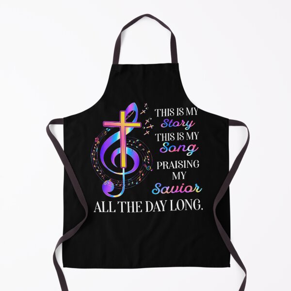 Item preview, This Is My Story This Is My Song Praising My Savior Cross designed and sold by Apparel-Vortex.