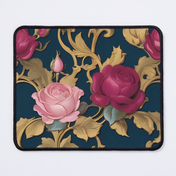 Item preview, Seamless Ornamental Botanical Rose Background Design. designed and sold by MissYouONLY.