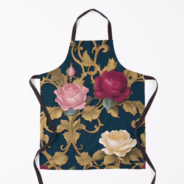 Artikelvorschau, Nahtloses, ornamentales botanisches Rosen-Hintergrunddesign. entworfen und verkauft von MissYouONLY.