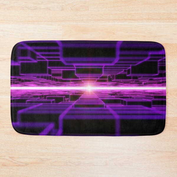 Item preview, Purple Horizontal Parallel Blocks Swinging designed and sold by Electric Shock!! Design.