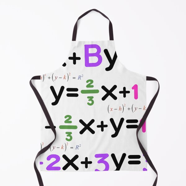 Item preview, Colorful Algebraic Equations and Math Formulas. designed and sold by DodoCraft3.