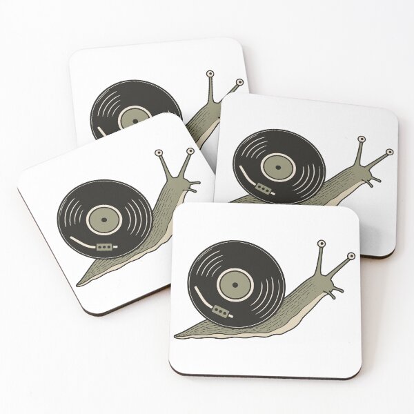 Item preview, Vinyl Record Snail designed and sold by Doodlywood.