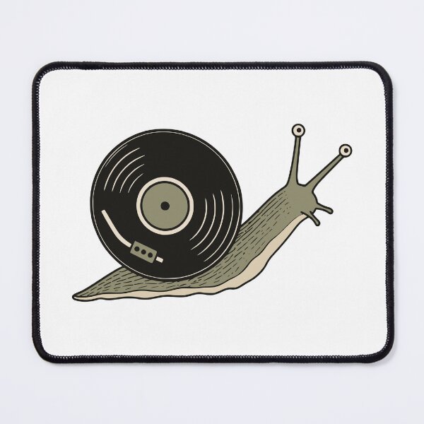 Item preview, Vinyl Record Snail designed and sold by Doodlywood.