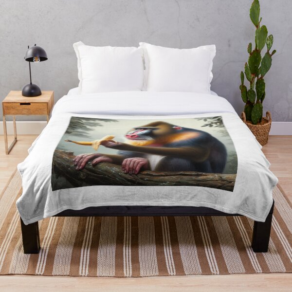 Item preview, Mandrill monkey designed and sold by ZeusGallery.