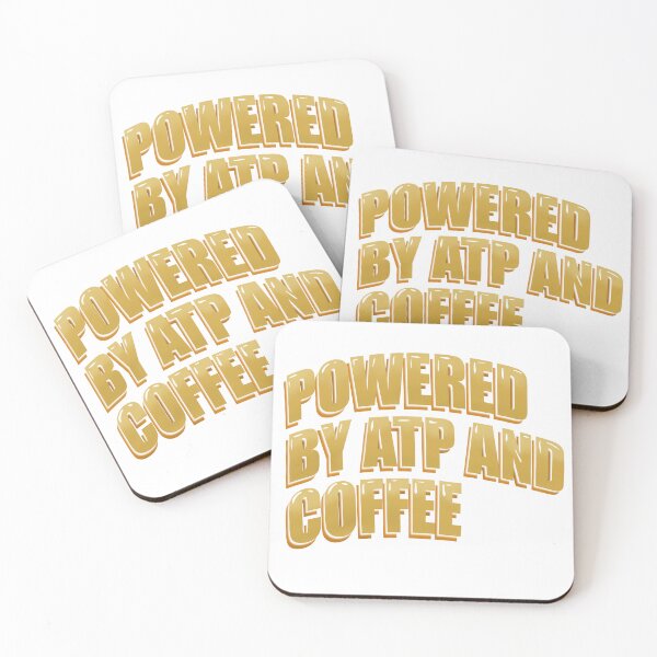 Item preview, Powered by ATP and coffee - 3D version designed and sold by becky’s shop.