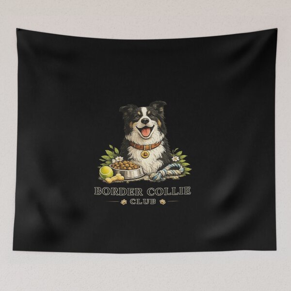 Item preview, Border Collie Club designed and sold by RetroPlus.