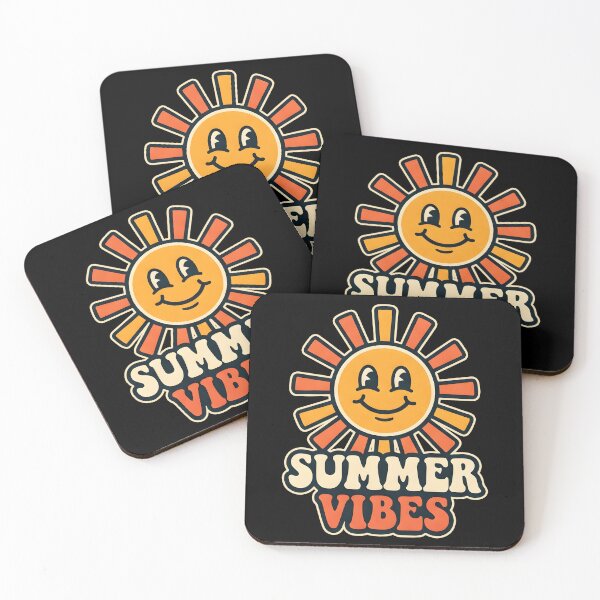 Item preview, Summer Vibes Smiling Sun – Retro Groovy Sunshine designed and sold by fawzimorsy.