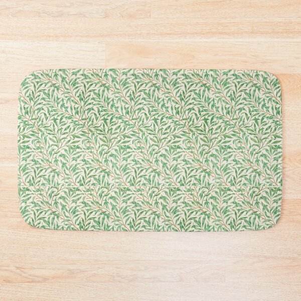 Item preview, William Morris Vintage Willow Bough Green Leaf Pattern designed and sold by FaizArtShop.