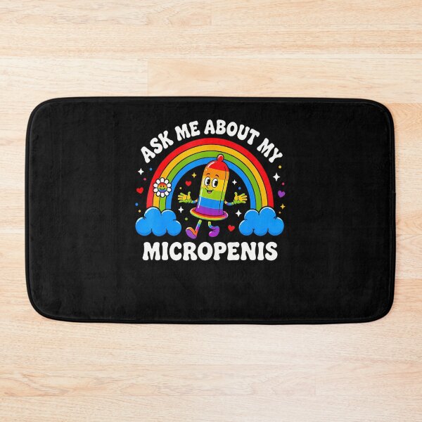 Item preview, Funny Ask Me About My Micropenis Inappropriate Adult Humor designed and sold by Apparel-Vortex.